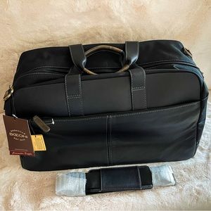 BNWT - BOCONI - NASHVILLE COLLECTION- Garth Commuter Duffle in black